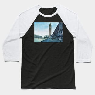 Venice - St Mark's Square painting Baseball T-Shirt